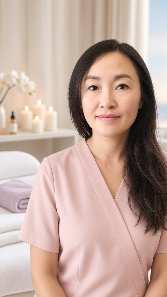 Christina Tan, skincare and wellness specialist